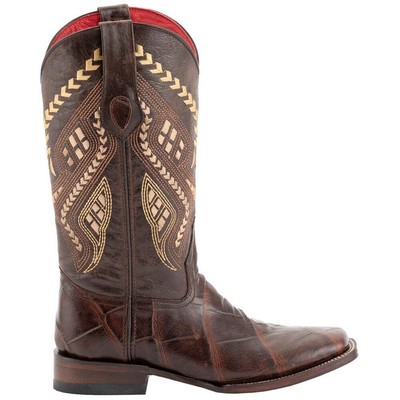 

Женские Коричневые Классические Ботинки Ferrini Jesse Alligator Square Toe Cowboy 93593-09, Коричневый, Ferrini Jesse Alligator Square Toe Cowboy