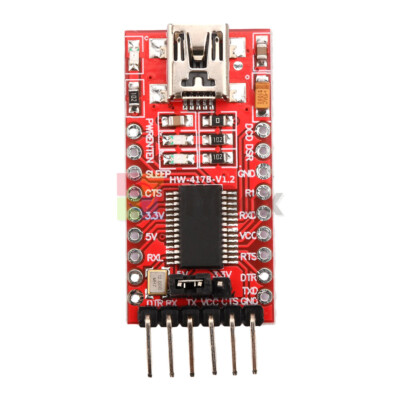 1/2/5/10PCS FT232RL FTDI USB to TTL Serial Converter Adapter Module 5V 3.3V