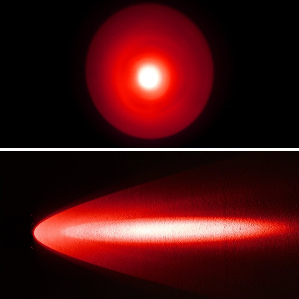 UniqueFire HS-802 Replaceable Module  LED Red Light Bulb Flashlight