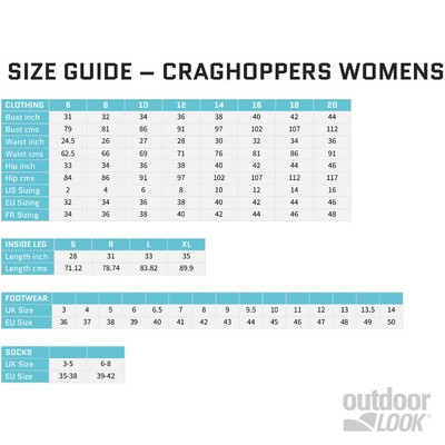CRAGHOPPERS CRAGHOPPERS WOMENS ELLIS THERM GORE WATERPROOF JACKET