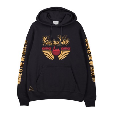 

Мужское худи с капюшоном Makia x Kingston Wall Witchdoctor черный
