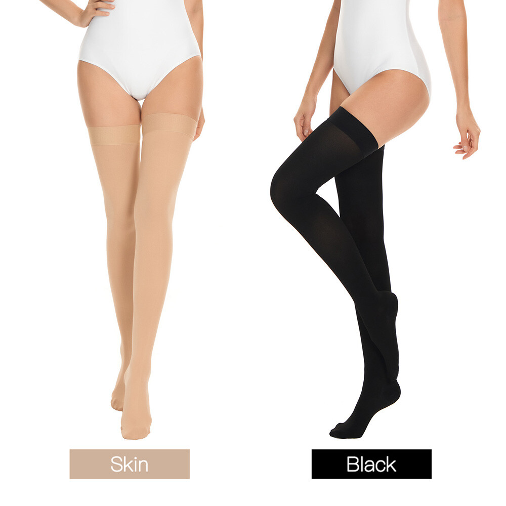 Medias Calcetines De Compresion Para Hombres Y Mujeres Best 20-30 Mmhg De Muslo