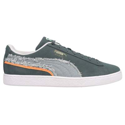 

Puma Suede Triplex Denim Lace Up Mens Size 12 M Sneakers Повседневная обувь 383798-02, Черный, Puma Suede Triplex Denim Lace Up