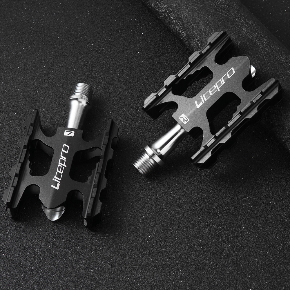 Mountain Bike Pedals Aluminum Metal Bike Pedals Cleats Pedal