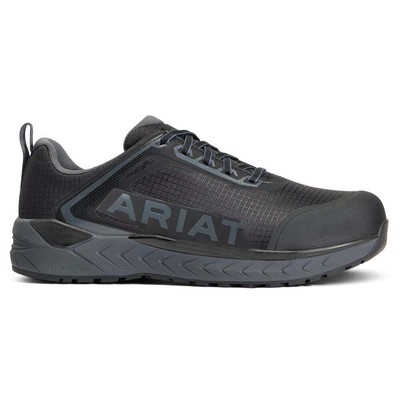 

Ariat Outpace Нескользящая рабочая мужская рабочая обувь черного цвета с композитным носком 10, Черный, Ariat Outpace Slip Resistant Composite Toe Work