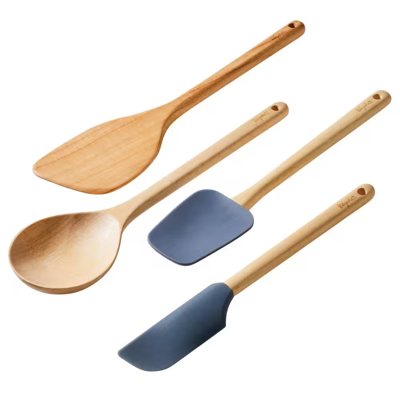 Ayesha Curry 4-Piece Anchor Cooking Utensil Set Tool and Gadgets IDEAL for Cooking
