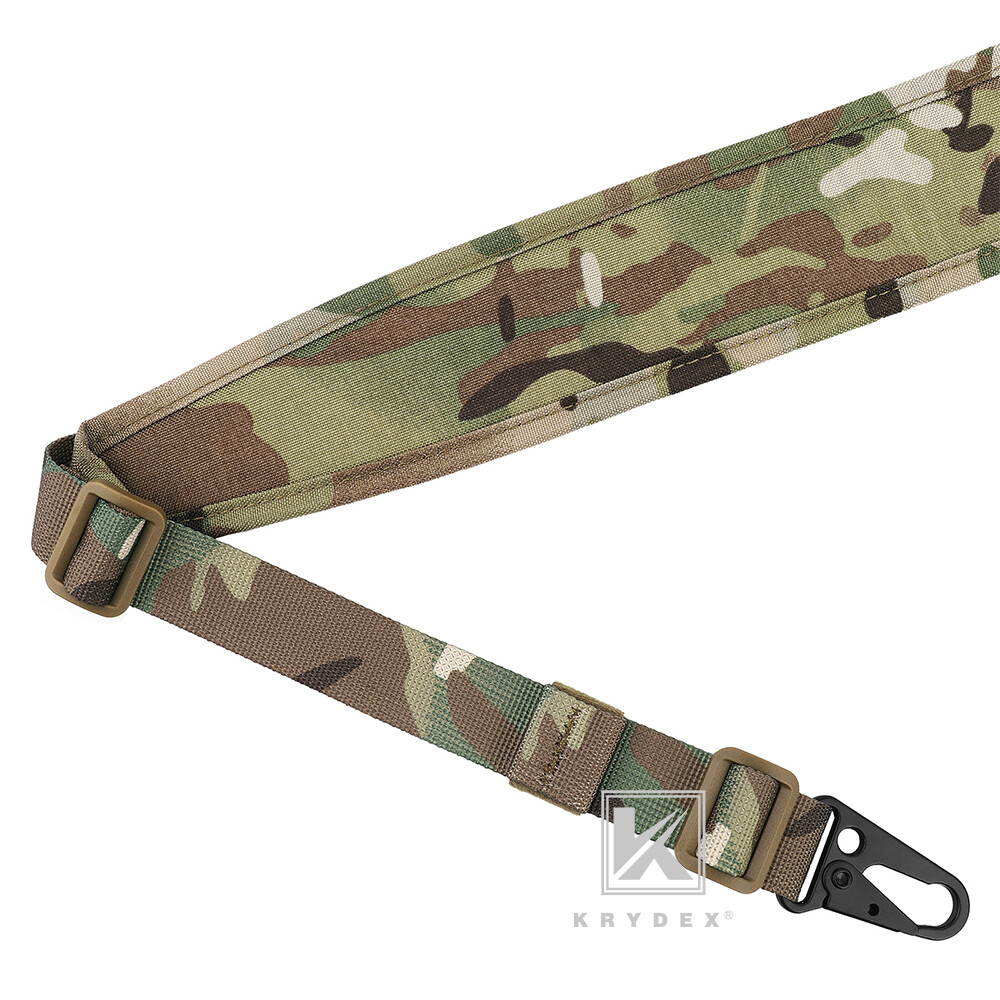 KRYDEX Tactical Sling 2 / 1 Point Shoulder Strap Padded  Shooting Sling