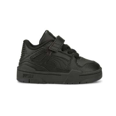 

Puma 38782801 Infant Boys Slipstream Кожаные кроссовки Ac+ Повседневная обувь -, Черный, Puma Slipstream Leather Ac+