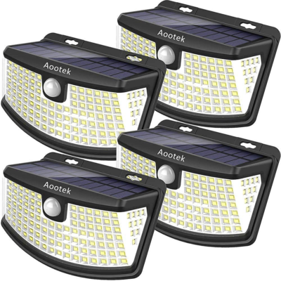 120 Leds With Lights Reflector,270 Degree Wide Angle, Ip65