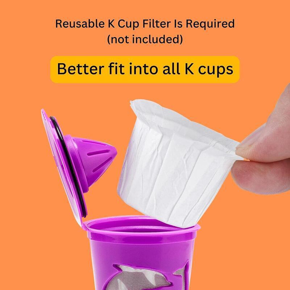 100-500 Count Disposable K-Cup Paper Filters For Keurig K-Cup Coffee Pods