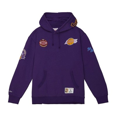 

Mitchell - Ness NBA Los Angeles Lakers City Collection Fleece Hoodie Men фиолетовый