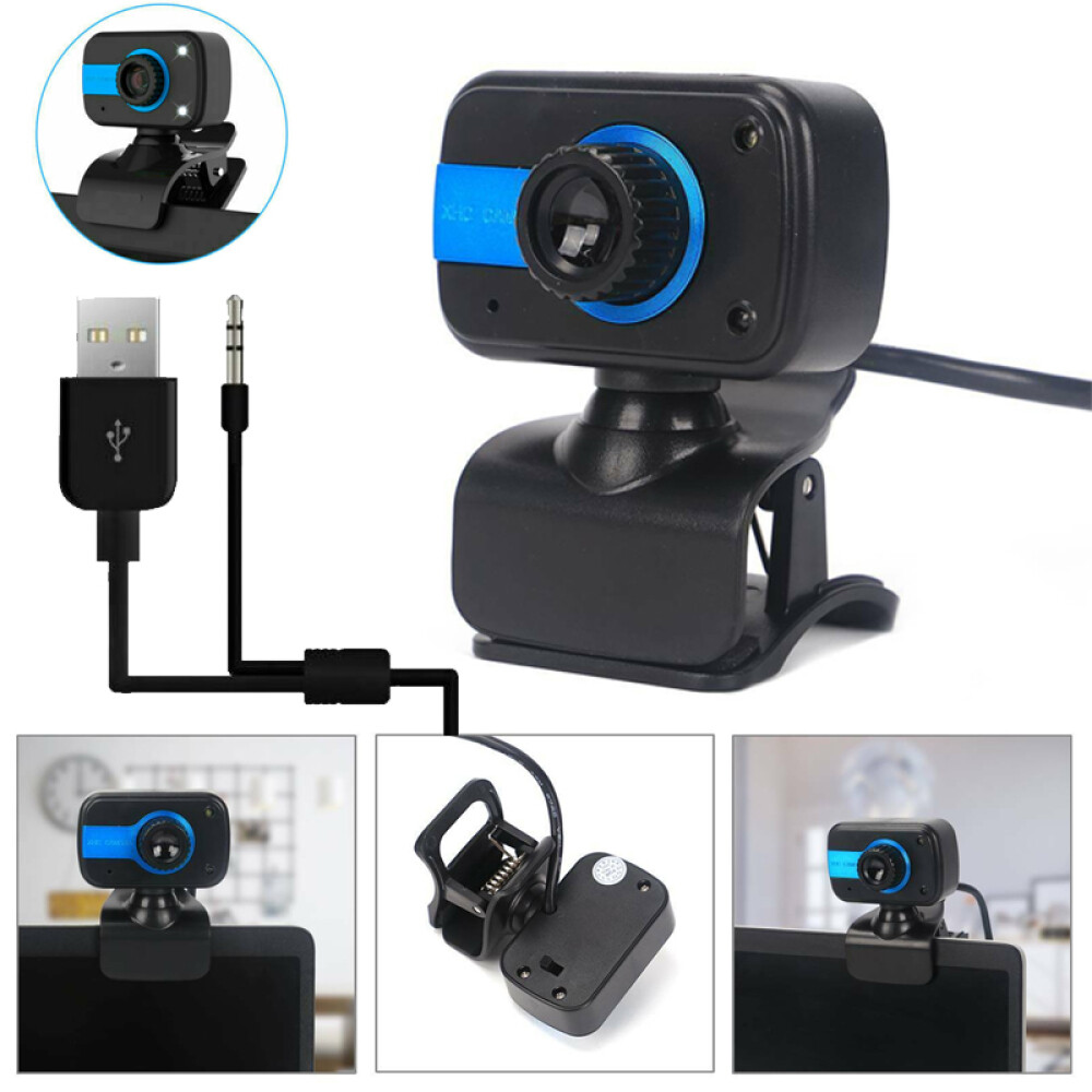 480P Webcam HD mit Mikrofon Web USB 2.0 Kamera Videochat Computer Camera Laptop