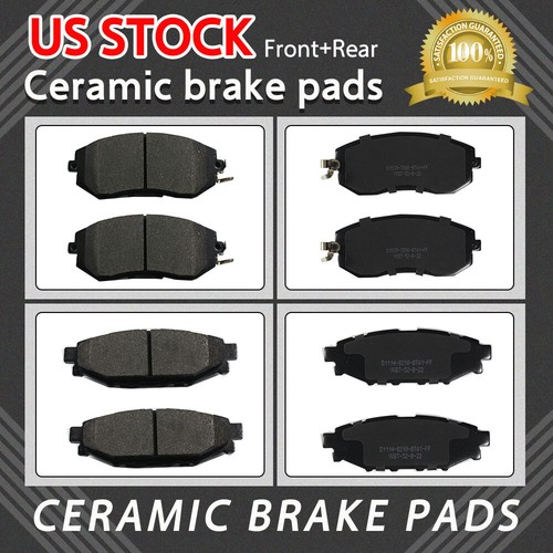 Carbon-Fiber Ceramic Brake Pads For Subaru Forester Brz Impreza Crosstrek
