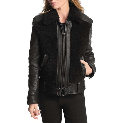

Frye Grizzly Jacket Женская черная повседневная спортивная верхняя одежда 34DE145-BLK, Черный, Frye Grizzly Jacket