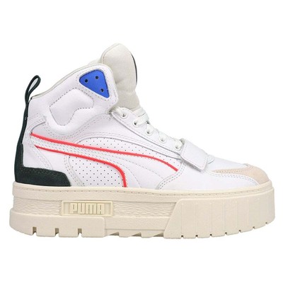 

Puma Mayze Mid Pxp Platform Lace Up Женские белые кроссовки Повседневная обувь 381253-0, Белый, Puma Mayze Mid Pxp Platform Lace Up