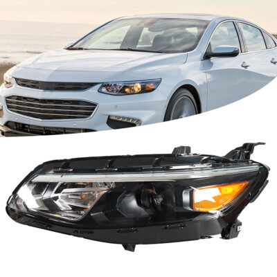 Headlight Headlamp Fit For 2016 2017 2018 Chevy Malibu Driver Left Side LH