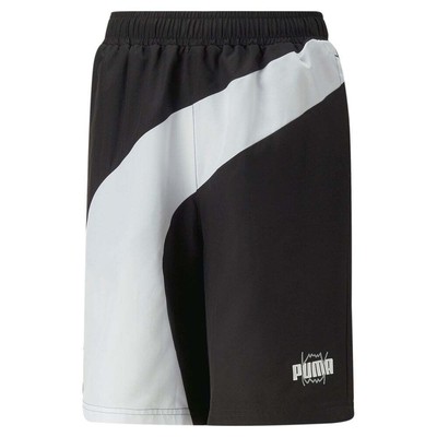 

Puma Баскетбольные шорты Clyde для мальчиков, черные 53847001, Черный, Puma Basketball Clyde Shorts Youth