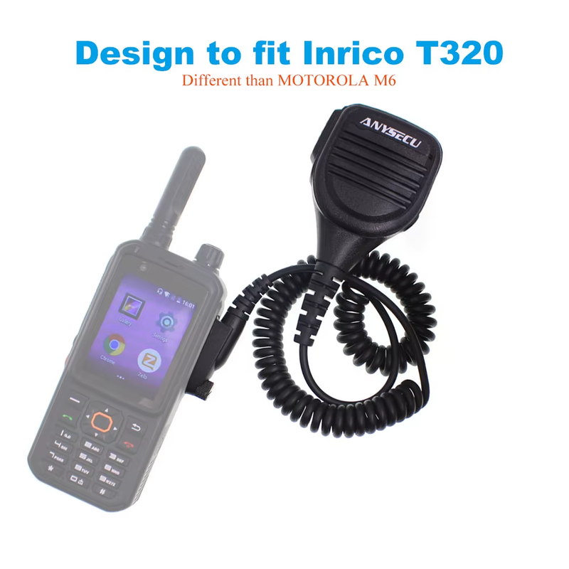 Microphone For 4G Network Radio Inrico T320 A420S S100 S200 Android POC Mobile P