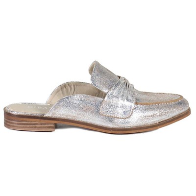 

Женские лоферы-мюли Diba True Au Pair металлик, серебро 10618-040, Серебряный, Diba True Au Pair Metallic Mule Loafers