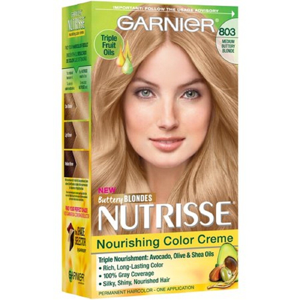 Garnier Nutrisse Hair Color Nourishing Dye 803 Medium Buttery