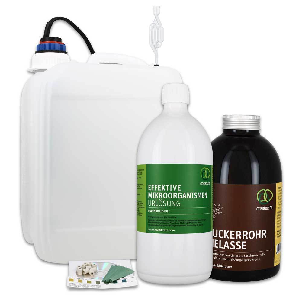 Effektive Mikroorganismen EMa Fermenter-Einsteigerset  3 Liter mit Urlösung