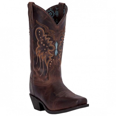 

Женские классические ботинки Laredo Cora Square Toe Cowboy размера 7 B 52034, Коричневый, Laredo Cora Square Toe Cowboy
