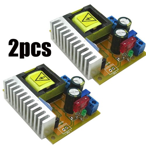 2*DC-DC Boost Converter 8~32V to 45~390V High Voltage ZVS Step up Booster Module