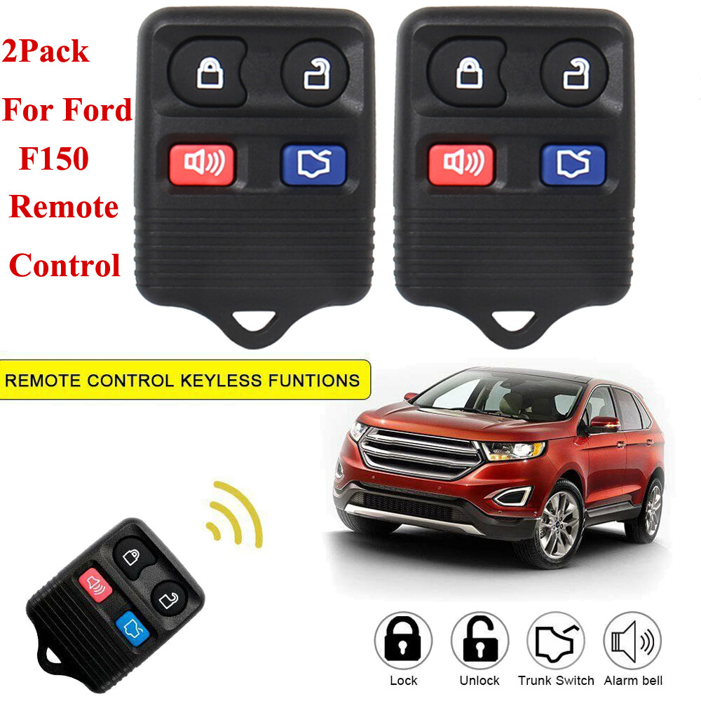 For Ford Replacement Alarm Remote Keyless Entry Control Key FOB Clicker 4 Button