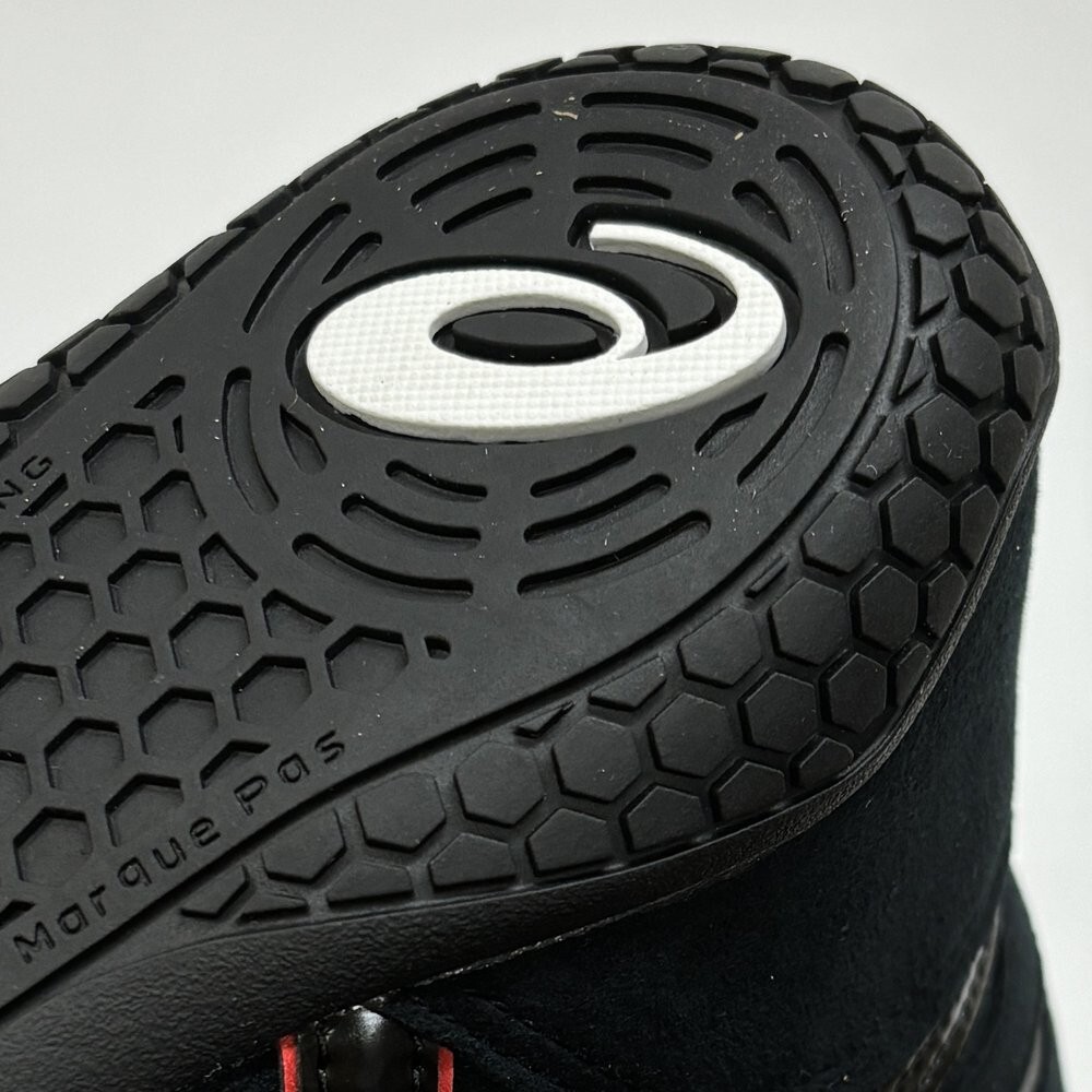 ASICS ASICS WRESTLING SHOES 1083A001 BLACK X BLACK RED SUCCESSOR TO ASICS EX-EO