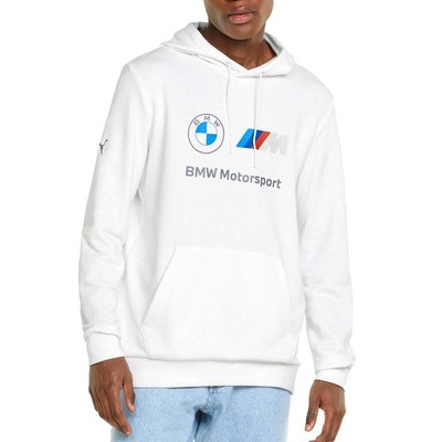 

Puma Bmw M Motorsport Essentials Training Pullover Hoodie Mens White Casual Oute, Белый