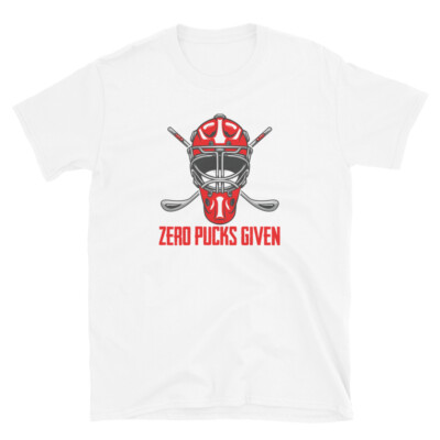 Ice Hockey Sport Zero Pucks Given Short-Sleeve Unisex T-Shirt
