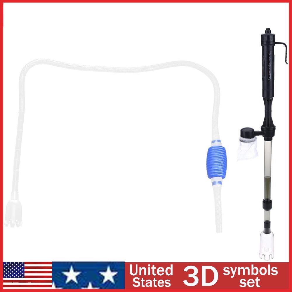 Vacuum Gravel Clean Pump Adjustable Fish Tank Water Changing Tool Cleaning Tools