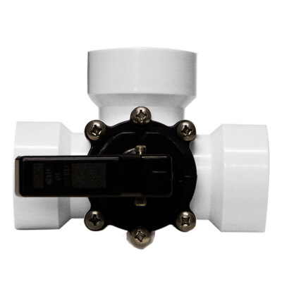 Aqua Select In-Ground Swimming Pool 3-Way Ball Valve 1-1/2" w/Female Threading