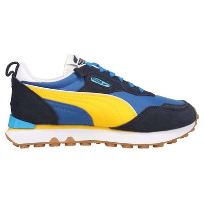 

Синие кроссовки Puma Rider Fv Essentials на шнуровке для мальчиков, повседневная обувь 38788501, Синий, Puma Rider Fv Essentials Lace Up Youth