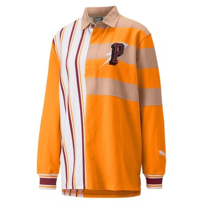 

Рубашка поло с длинным рукавом Puma Freedom Rugby женская оранжевая повседневная 532494-01, Оранжевый