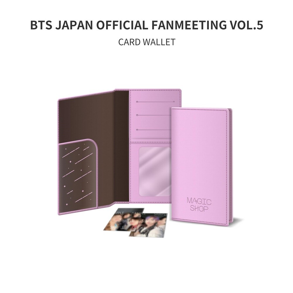 Bts Japan Official Fanmeeting Vol 5 Magic Shop Card Wallet