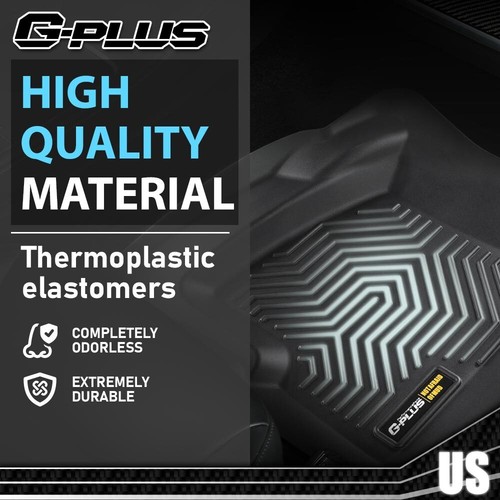 Fit For 99-06 Chevy Silverado/GMC Sierra Extended Cab TPE Floor Mats Liners