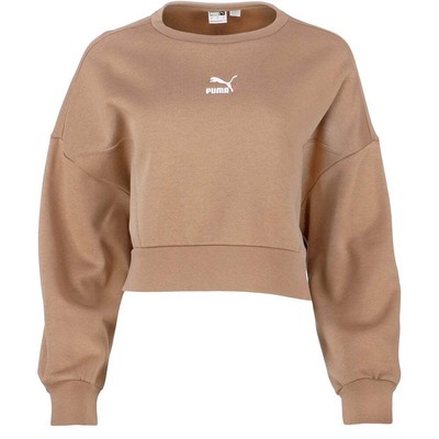 

Толстовка Puma Boxy Crew Neck Женская Коричневый 535429-04