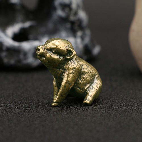 USA Vintage Mini Brass Figurine Statue Ornament Animal Figurines Decoration Gift