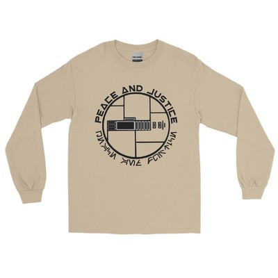 Peace and Justice Men’s Long Sleeve Shirt