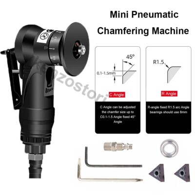 Mini Pneumatic Chamfering Machine Air Chamfer Beveling Trimming Deburring Tool