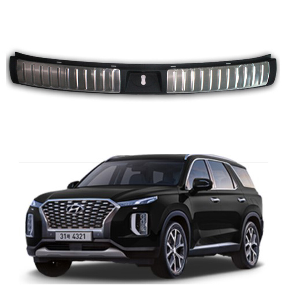 Genuine Parts Rear Trunk Stainless Steel Trim For Hyundai Palisade 2019
