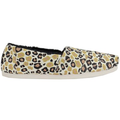 

Женские бежевые повседневные туфли на плоской подошве TOMS Alpargata Leopard 10016089T, Бежевый, TOMS Alpargata Leopard Slip On