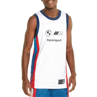 

Puma Bmw Mms Retro Джерси мужское без рукавов белое 53509502, Белый, Puma Bmw Mms Retro Sleeveless Jersey