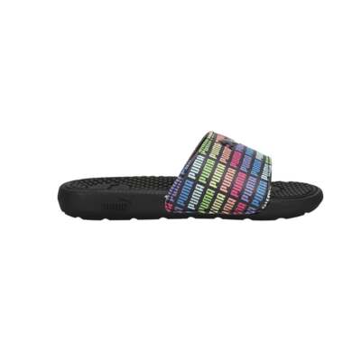 Черные повседневные сандалии Puma Cool Cat Echo Slide Youth Boys 383616-03