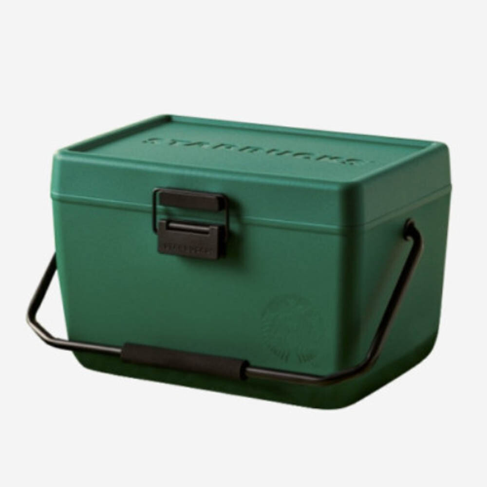 Starbucks Coffee - 韓国スタバ限定 Starbucks クーラーボックス 緑 サマーデークーラー 韓国スタバ】2022 To go☆Green cooling bag (Starbucks