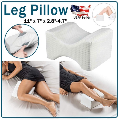 US Legacy Memory Foam Leg Pillow Sleep Cushion Orthopaedic For Sciatic Back  Pain