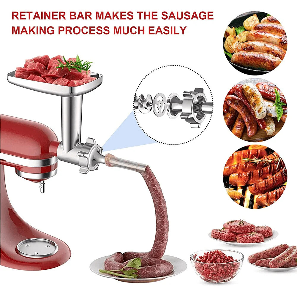 Food Meat Grinder Attachment For Kitchenaid Stand Mixer Kitchen-Aid Accessories✔