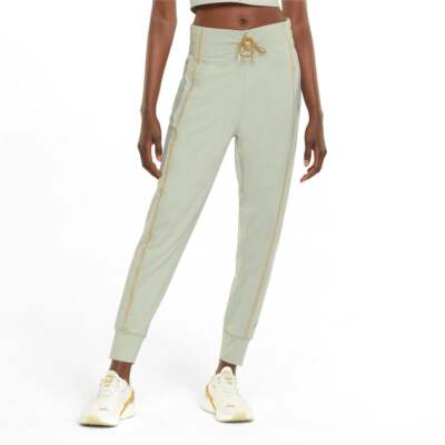 

Puma Frida Kahlo X Training Pants Женские зеленые повседневные спортивные штаны 521724-33, Зеленый, Puma Frida Kahlo X Training Pants