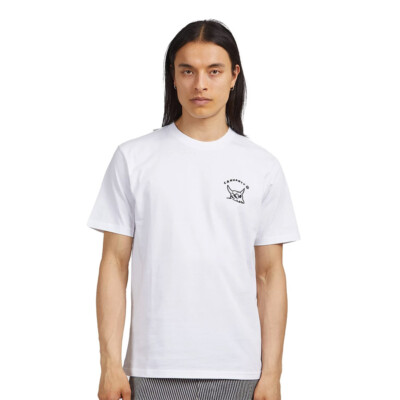 

Carhartt WIP New Frontier Lifestyle Футболка мужская белая, Белый, Carhartt WIP New Frontier Lifestyle T-Shirt